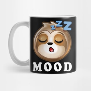 Sloth Sleeping Napping mood Mug